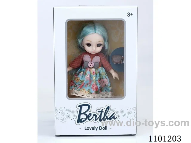 6-inch 13-joint 3D eye fashion doll\/real body