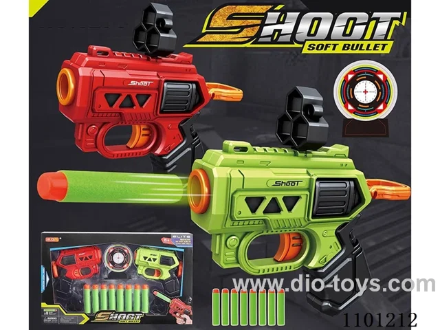 Mini manual soft gun target