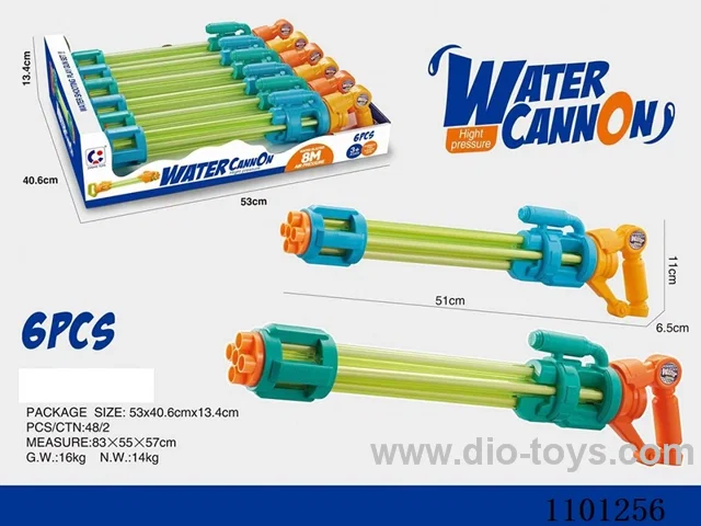 Pump water cannon 6PCS