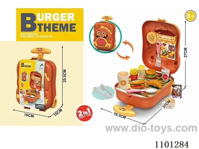 Hamburger trolley case