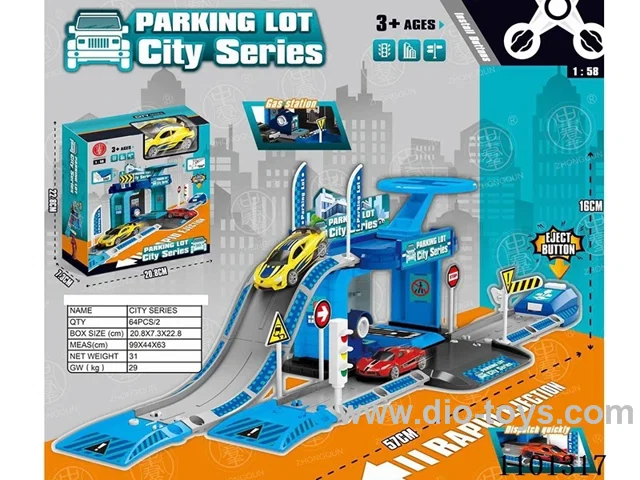 Catapult Alloy city parking lot