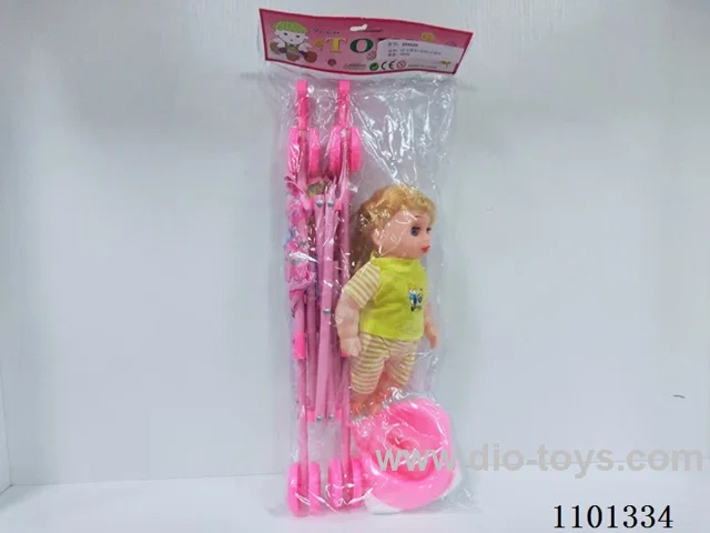12-inch doll+ Music + Trolley (three mixed)