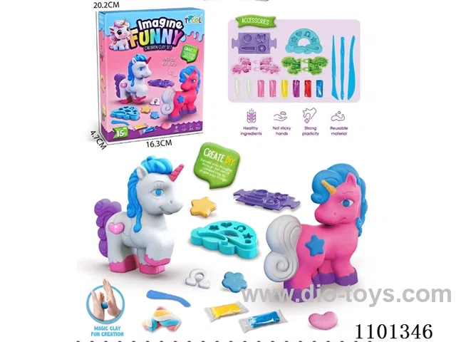 Color clay set color box