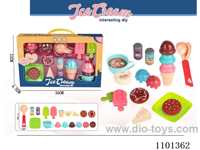 DIY ice cream set