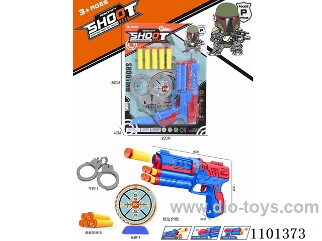Soft bullet pistol set