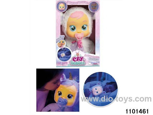 14 inch doll set with 4 voices music in window box