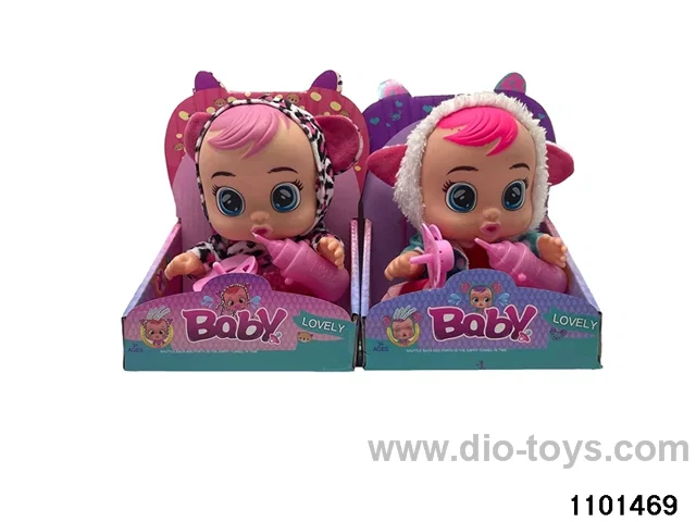 10 inch doll set with 4 voices music in display box