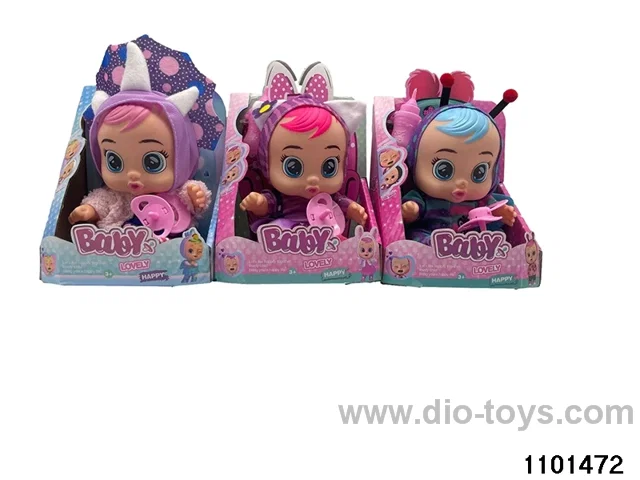 10 inch doll set with 4 voices music in display box