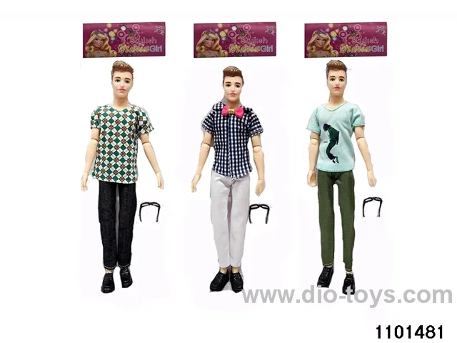 11.5 inch 11 jointed doll set in PP bag with header