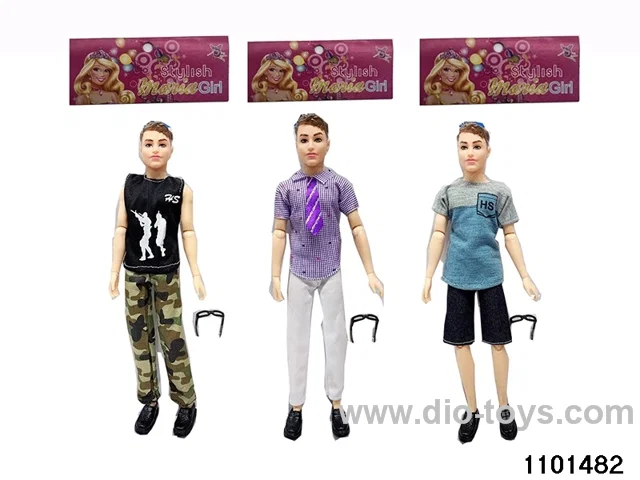 11.5 inch 11 jointed doll set in PP bag with header