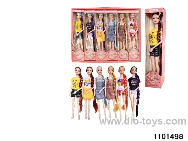 11.5 inch 9 jointed doll set in display box