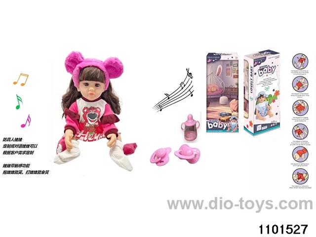 60cm doll set in window box