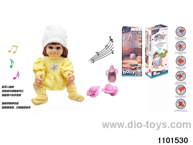 60cm doll set in window box