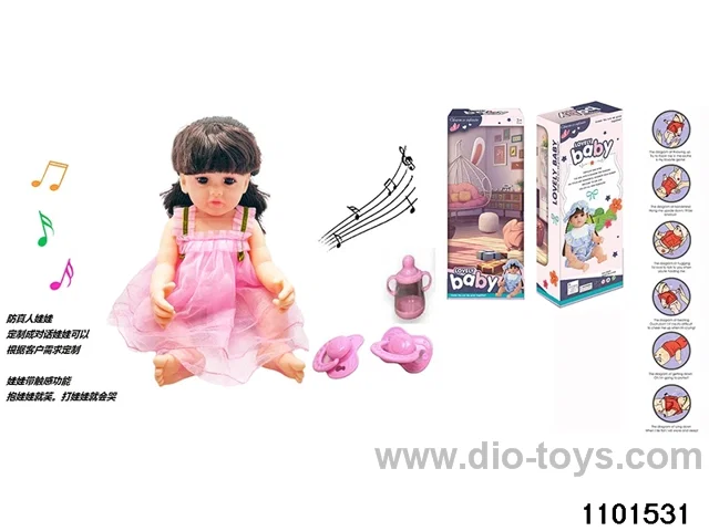 60cm doll set in window box