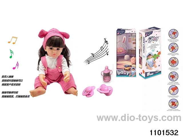 60cm doll set in window box