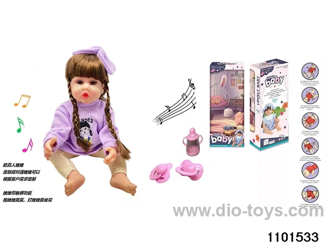 60cm doll set in window box