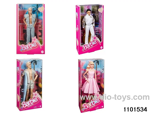 11.5 inch 12 jointed doll set in window box