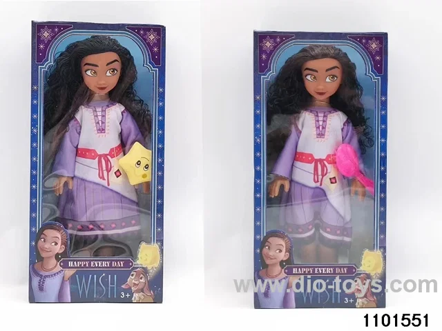 14 inch doll set in window box