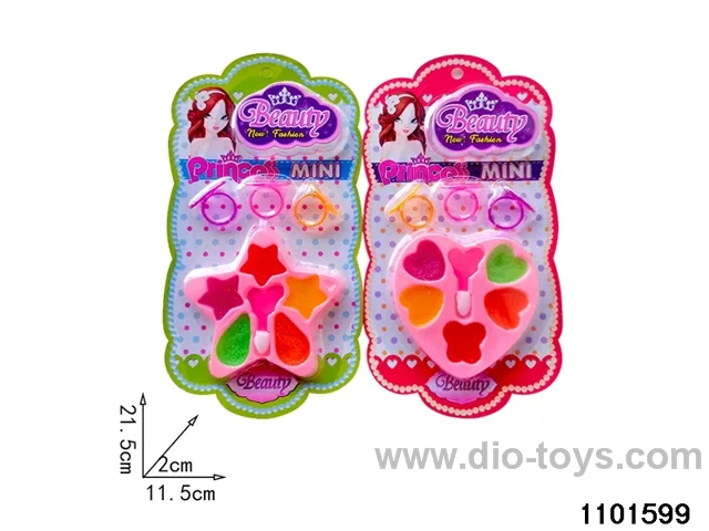 Cosmetic toy set in Blister card