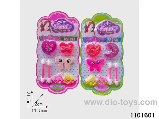 Cosmetic toy set in Blister card