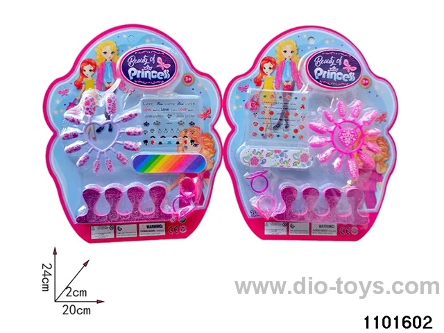 Cosmetic toy set in Blister card