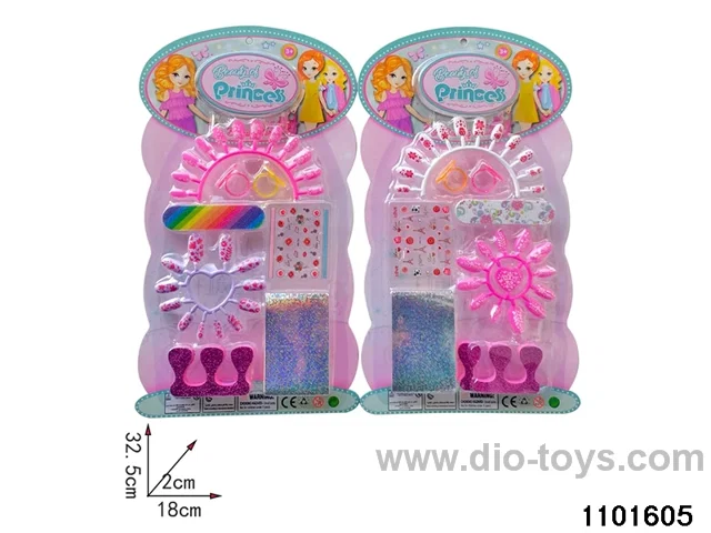 Cosmetic toy set in Blister card