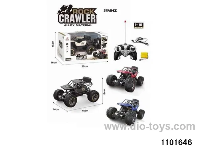 1:18 Alloy Climbing Car in window box