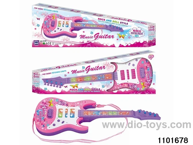 Flash Music Plucked Guitar in window box