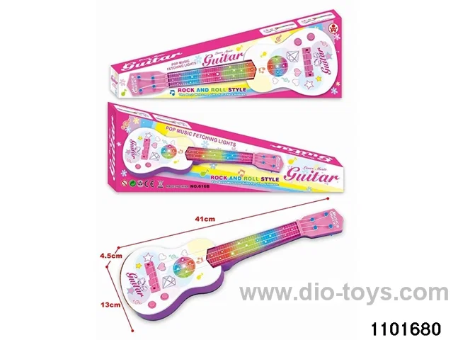 Flash Music Plucked Guitar in color box