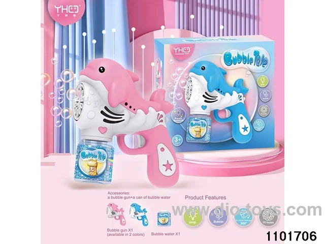 bubble machine in color box