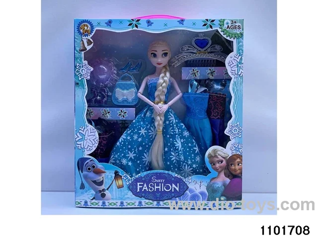 11 inch Ice Doll in window box