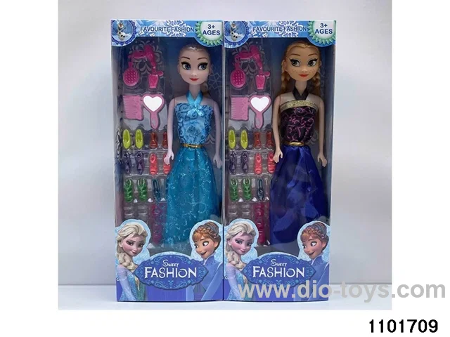11 inch Ice Doll in window box