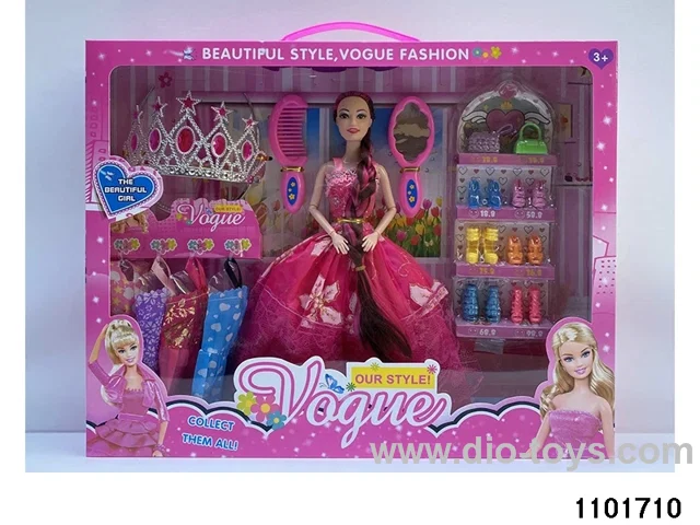 11 inch Barbie doll in window box