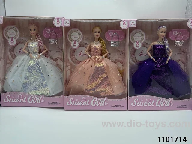 11 inch Barbie doll in window box