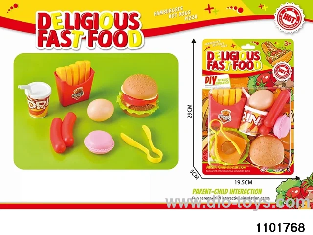 burger joint in Blister card
