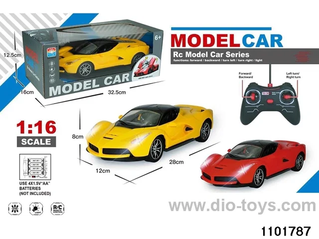 1:16 RC car in window box
