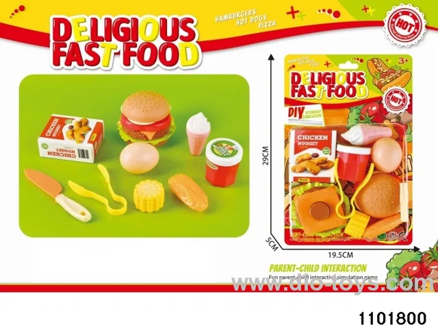 burger joint in Blister card
