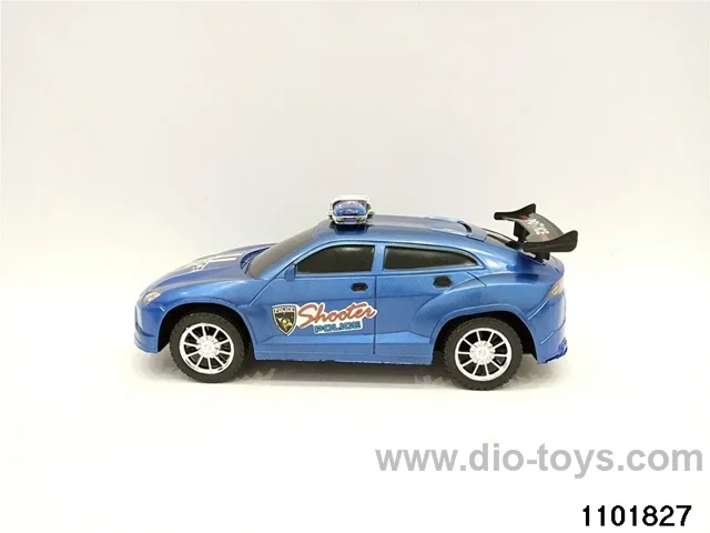 Inertial police vehicle in opp bag