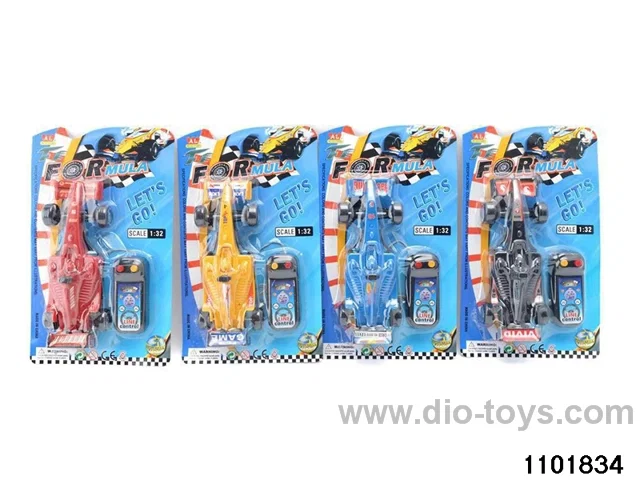 Line controlled equation vehicle in Blister card
