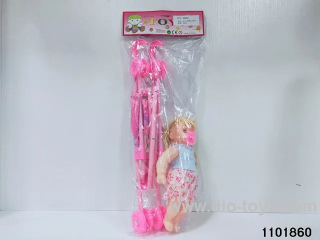 12 inch baby girl set in BAG