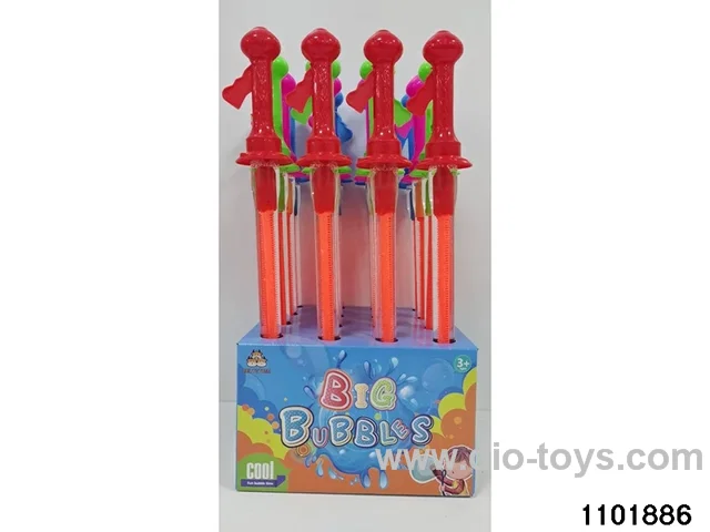 bubble water in display box