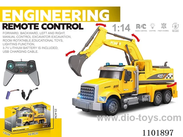 1:14 rc car included battery