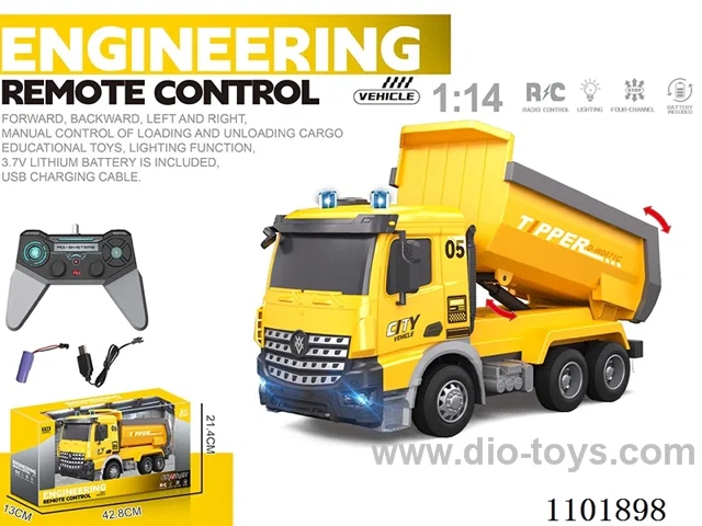 1:14 rc car included battery