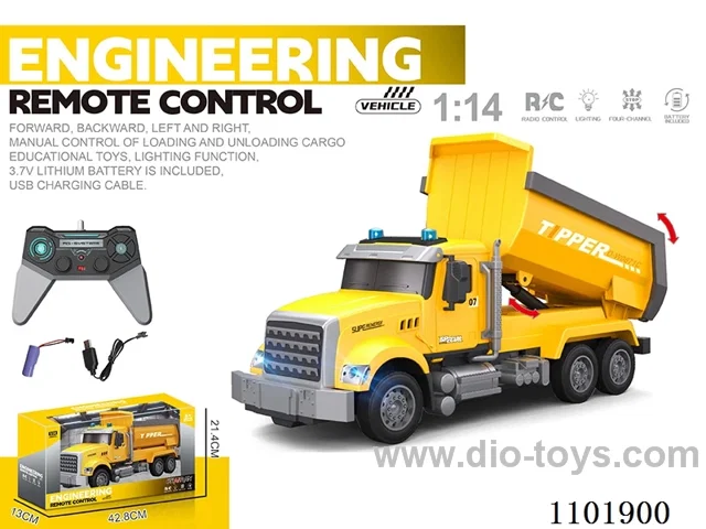 1:14 rc car included battery