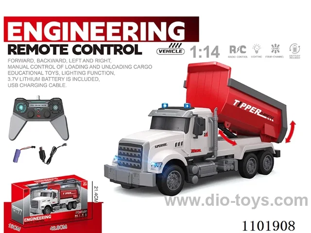 1:14 rc car included battery
