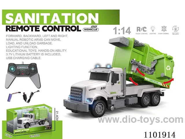 1:14 rc car included battery