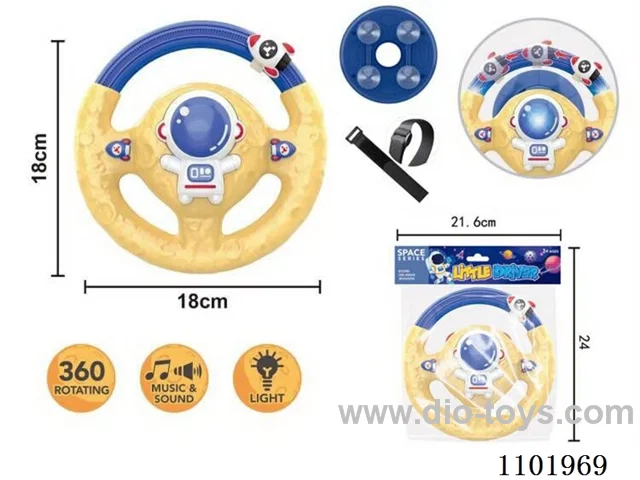 Steering wheel+suction cup W L/M