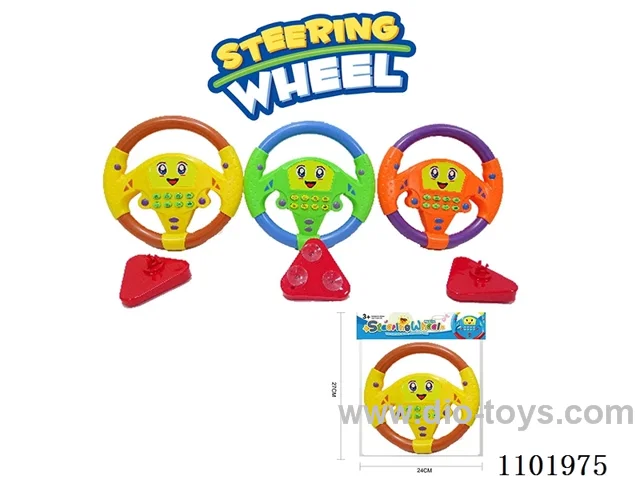 Steering wheel+suction cup with music