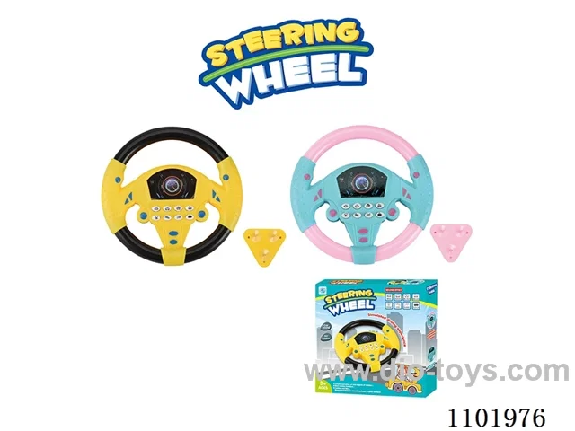 Steering wheel+suction cup with music