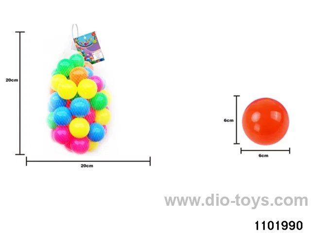 6cm sea ball in Net bag